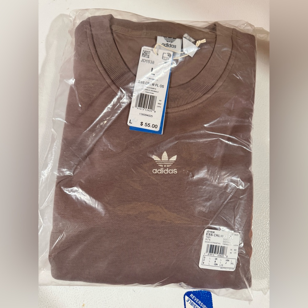 Adidas Oversized Crewneck Sweatshirt - Picture 3 of 4